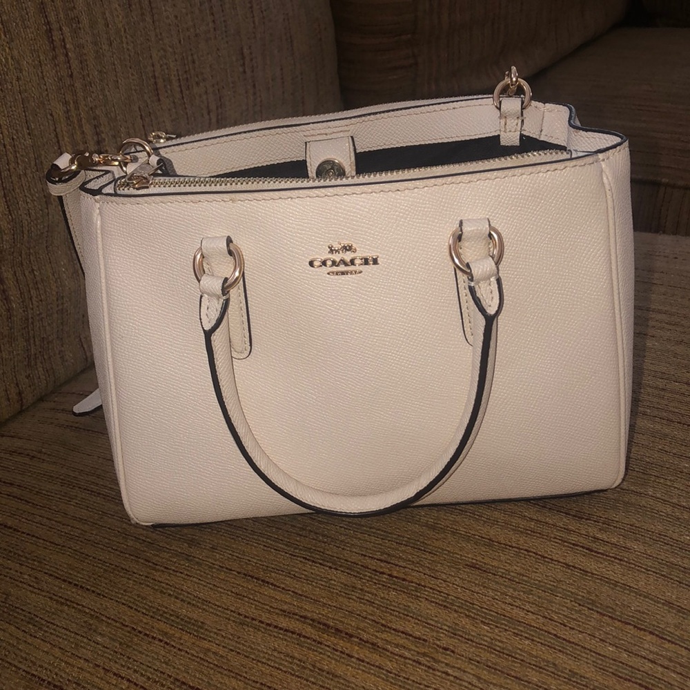 White Coach Crossbody Purse